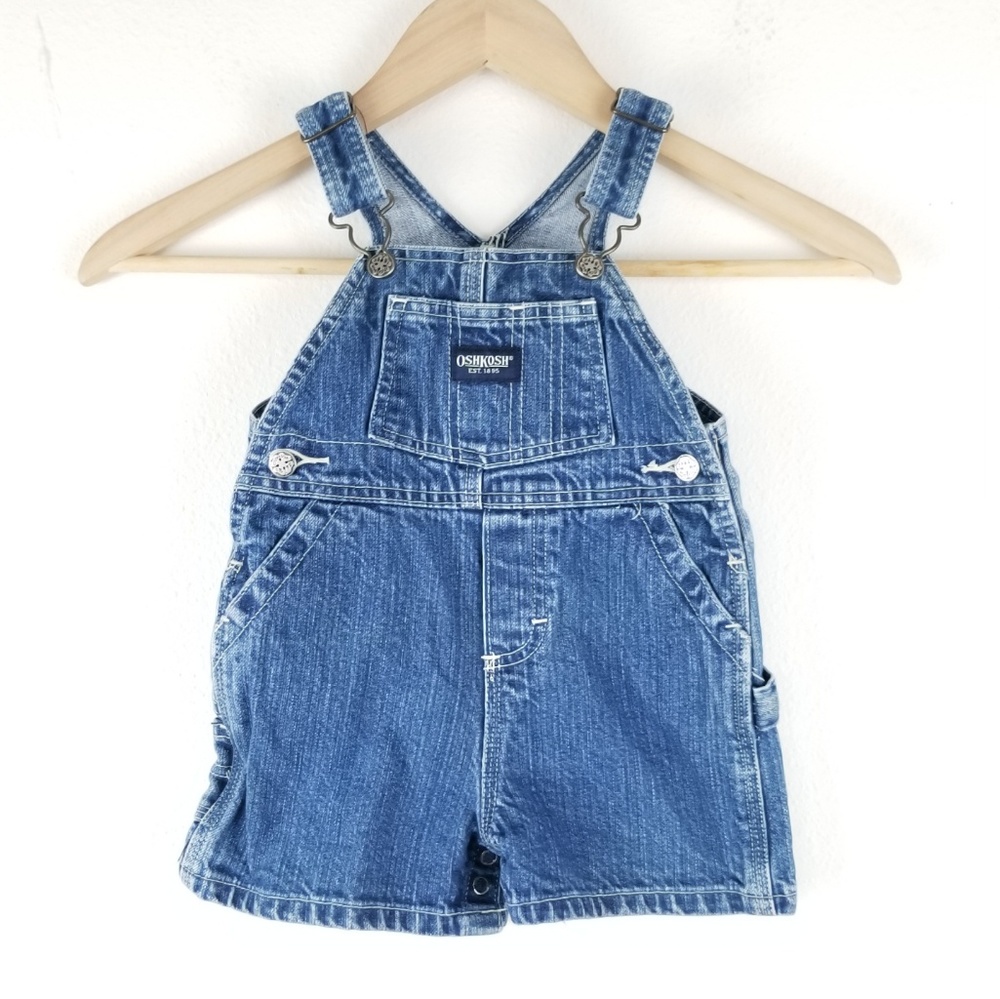 Ohs Kosh overalls jean denim Sz 6-9m